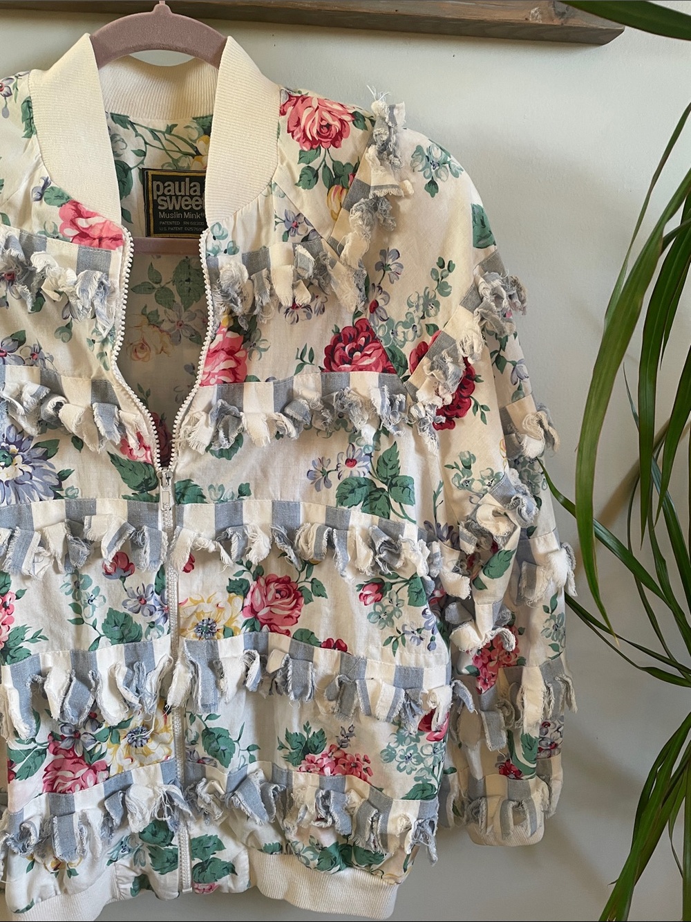 Floral Bomber Jacket - Picture 4 of 5